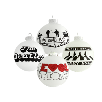 The Beatles: 4 Piece Ornament Set